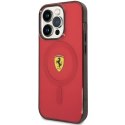 Ferrari FEHMP14XURKR iPhone 14 Pro Max 6.7" czerwony/red hardcase Translucent Magsafe