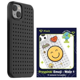 Zestaw Etui Pinit Dynamic + Emoji Pin iPhone 14 6.1