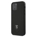 Ferrari FEOGOHCP12MBK iPhone 12/12 Pro 6,1" czarny/black hardcase Off Track Perforated