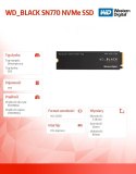 Western Digital Dysk Black SSD 1TB SN770 NVMe 2280 M2 WDS100T3X0E
