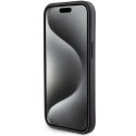 Ferrari FEHCP15SGSPSIK iPhone 15 6.1" czarny/black hardcase Grip Stand Metal Logo