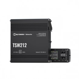 TELTONIKA Przełącznik zarządzalny przemysłowy TSW212 2xSFP 8xGbE L2/L3