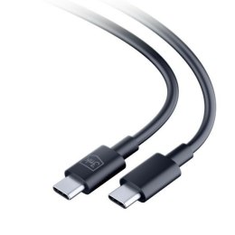 3MK Hyper Cable USB-C - USB-C 100W 1.2m Czarny/Black Kabel