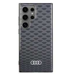 Audi IML Pattern MagSafe Case S24 Ultra S928 czarny/black hardcase AU-IMLMS24U-Q5/D3-BK
