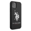 US Polo USHCN65SLHRBK iPhone 11 Pro Max czarny/black Silicone Collection