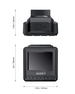 AUKEY DRA5 Kamera samochodowa Rejestrator | Full HD 1920x1080@30p | 170° | microSD | 1.5