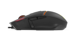 Mysz przewodowa KRUX Fuze Pro optyczna Gaming czarna