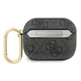 Guess Etui do AirPods Pro Szary 4G Script Metal Collection