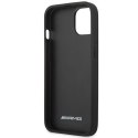 AMG AMHCP14MGSEBK iPhone 14 Plus 6,7" czarny/black hardcase Leather Debossed Lines