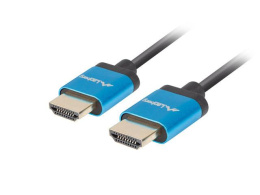 Kabel HDMI Lanberg M/M v2.0 1,8m 4K slim czarny