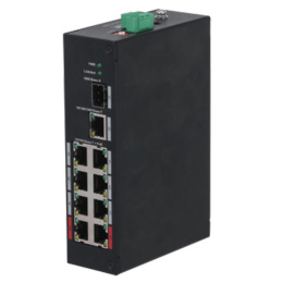 Switch niezarządzalny Dahua PFS3110-8ET-96-V2 8x 100Mb/s PoE + 1x 1000Mb/s + 1x SFP 1000Mb/s