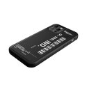 Diesel Moulded Case Core Barcode Graphic iPhone 12/12 Pro czarno-biały/black-white 42489
