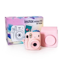 Fujifilm Zestaw Instax mini 11 (aparat, pokrowiec) różowy