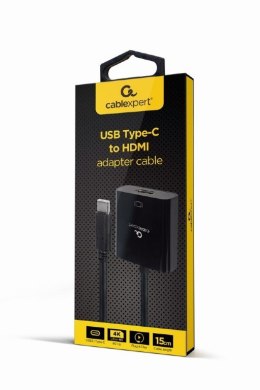 Gembird Adapter USB-C do HDMI 4K 60Hz żeński 15 cm