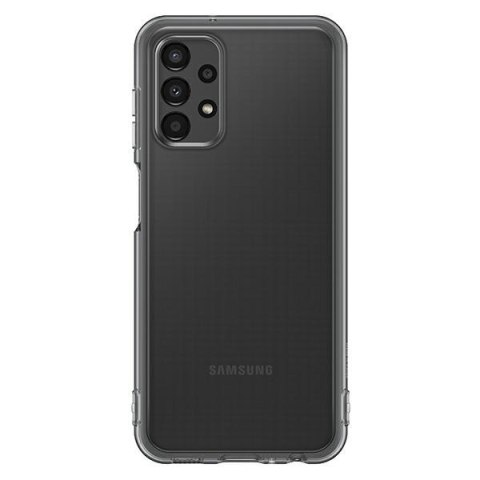 Etui Samsung EF-QA135TB A13 A135 czarny/black Soft Clear Cover