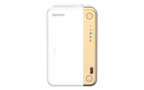 QNAP TS-262-4G | 2-zatokowy serwer NAS, Intel Celeron, 4GB RAM, 1x 2,5GbE RJ-45, Tower