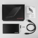 AXAGON EE25-XA3 Obudowa zewnętrzna aluminiowa, USB 3.2 GEN 1 SATA 3G 2,5"