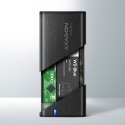 AXAGON EEM2-SBC Obudowa zewnętrzna aluminiowa bezśrubowa USB-C 3.2 GEN 2 M.2 SATA SSD