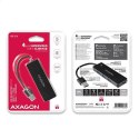 AXAGON HUE-G1A Hub 4-portowy USB 3.2 Gen 1 SLIM, kabel Type-A 14cm