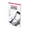 AXAGON STND-M Podstawka do telefonów i tabletów aluminiowa 4-10,5", 5 regulowanych kątów nachylenia