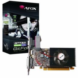 AFOX GEFORCE GT730 4GB DDR3 128BIT DVI HDMI VGA LP FAN AF730-4096D3L5