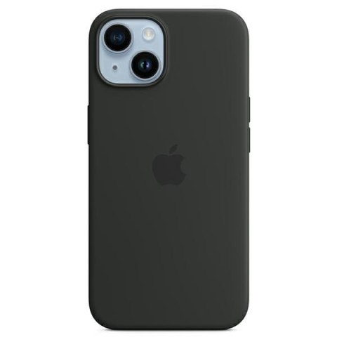 Etui Apple MPT33ZM/A iPhone 14 Plus 6,7" MagSafe czarny/midnight Silicone Case