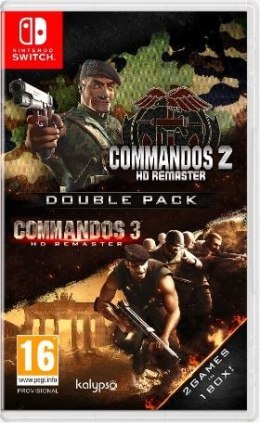 Commandos 2 & Commandos 3 HD Remaster NS Switch