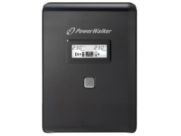 POWER WALKER UPS LINE-IN VI 1500 LCD 1500VA 2X SCHUKO+2X IEC C13, RJ11/45, USB, LCD