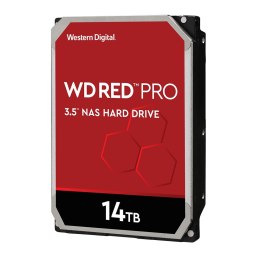 Dysk HDD WD Red Pro WD141KFGX (14 TB ; 3.5"; 256 MB; 7200 obr/min)