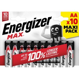 ENERGIZER BATERIE MAX AA LR6 10 SZTUK ECO