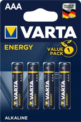 Zestaw baterii alkaliczne VARTA Energy LR3 AAA (x 4)