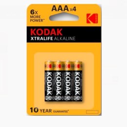 Kodak Baterie XTRALIFE Alkaline AAA (LR3) - blister 4szt