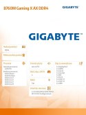 Gigabyte Płyta główna B760M GAMING X AX s1700 DDR4 mATX