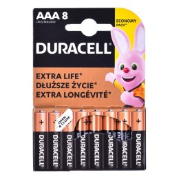 Zestaw baterii alkaliczne Duracell (x 8)