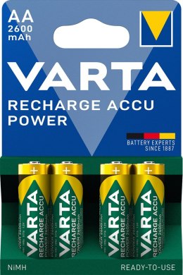 Zestaw akumulatorków AA VARTA Ready2Use 5716101404 (2600mAh ; Ni-MH)