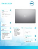 Dell Notebook Vostro 3420 Win11Pro i5-1235U/8GB/512GB SSD/14.0 FHD/GeForce MX 550/FgrPr/Cam & Mic/WLAN + BT/Backlit Kb/3 Cell/3Y ProS