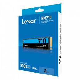 Lexar Dysk SSD NM710 2TB NVMe M.2 2280 4850/4500MB/s