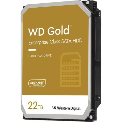 Dysk WD Gold™ WD221KRYZ 22TB 3,5" 7200 512MB SATA III