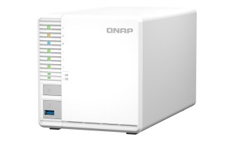 QNAP TS-364-8G | 3-zatokowy serwer NAS, Intel Celeron, 8GB RAM, 1x 2,5GbE RJ-45, Tower