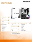 ASRock Płyta główna B760 Pro RS s1700 4DDR4 DP/HDM M.2 ATX