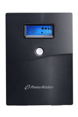 POWER WALKER UPS LINE-IN VI 3000 SCL (4X SCHUKO 230V, RJ11/45 IN/OUT, USB, LCD)