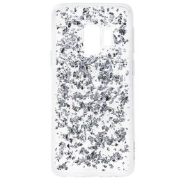 Puro Glam Ice Light Samsung G960 S9 z metalicznymi elementami srebra SGS9ICELIGHT1SIL