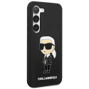 Karl Lagerfeld Etui do Samsung Galaxy S23 Hardcase Czarny Silicone Ikonik