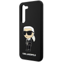 Karl Lagerfeld Etui do Samsung Galaxy S23 Hardcase Czarny Silicone Ikonik