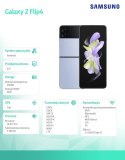 Samsung Smartfon Galaxy Z Flip4 DualSIM 5G 8/256GB niebieski