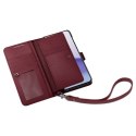 Spigen Wallet "S" Plus Sam S23 S911 burgundowy/burgundy ACS05724