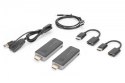 Digitus Przedłużacz/Extender HDMI prezentacyjny, bezprzewodowy 50m 1080p 60Hz 5GHz (zestaw)