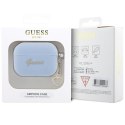 Guess GUAP2LSCHSB AirPods Pro 2 cover niebieski/blue Silicone Charm Heart Collection