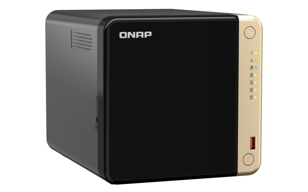 QNAP Serwer NAS TS-464-8G 0xHDD NAS 4-bay Intel Celeron N5105/N5095