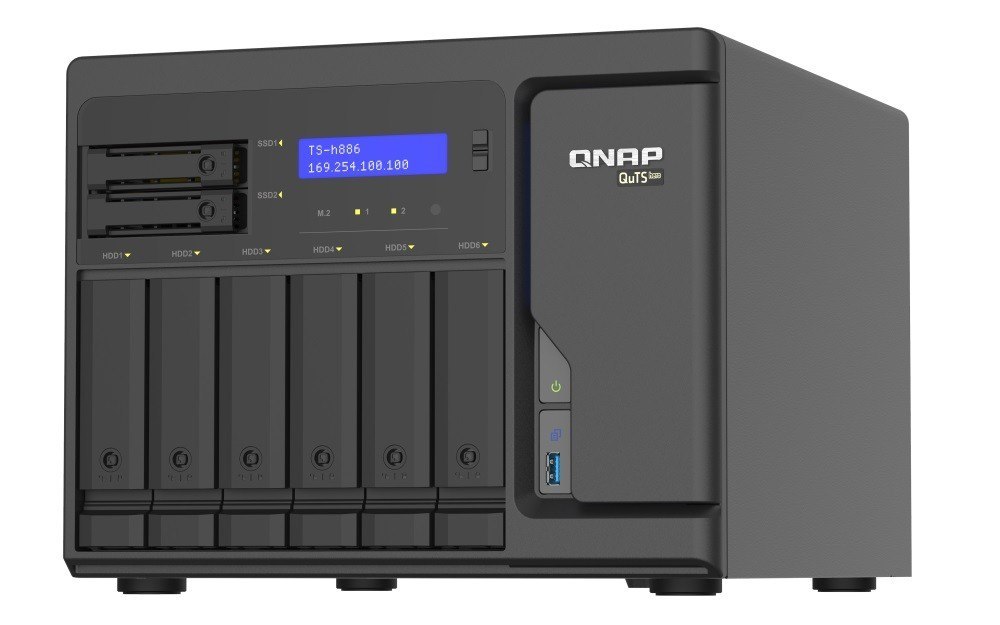 QNAP Serwer NAS TS-h886-D1602-8G 0xHDD Intel Xeon D-1602 8GB